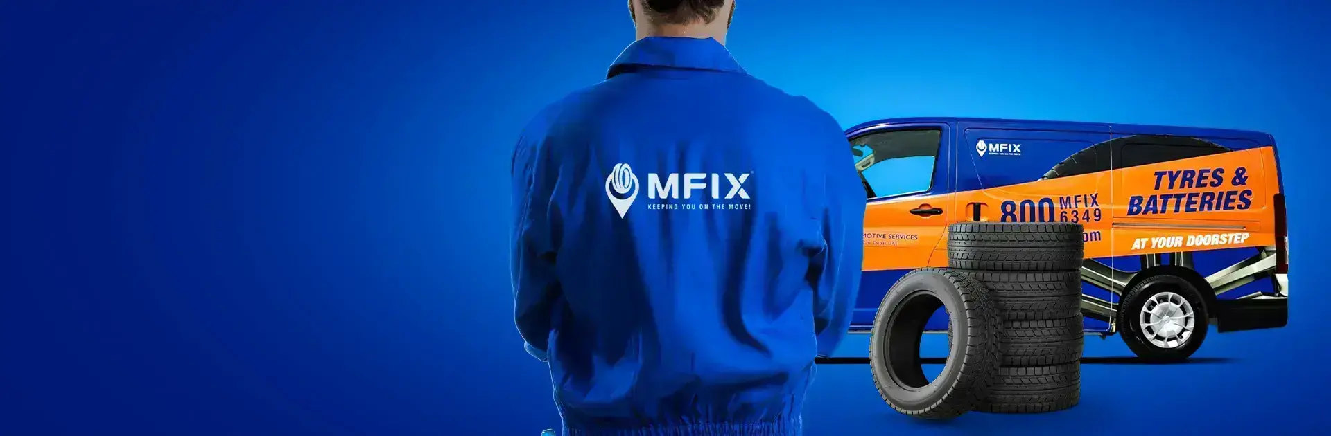 <span>Expert </span> Tyre & Battery Care, <br>  Wherever You Are