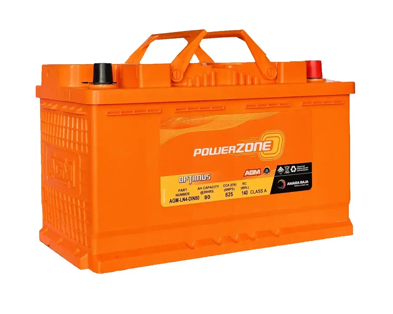 AGM80 80AH POWERZONE