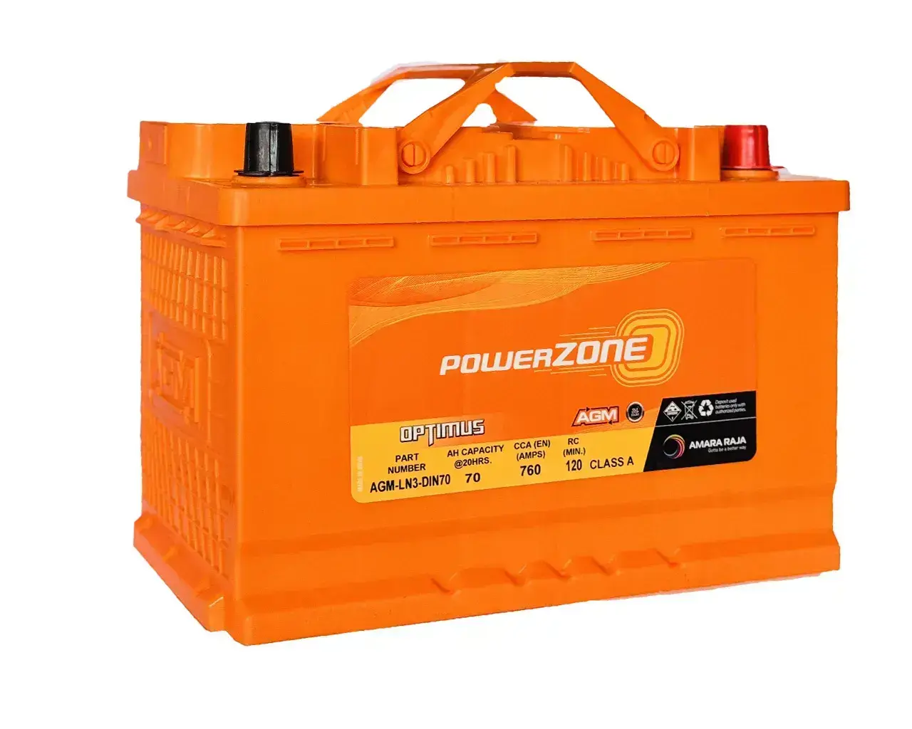 AGM70 70AH POWERZONE